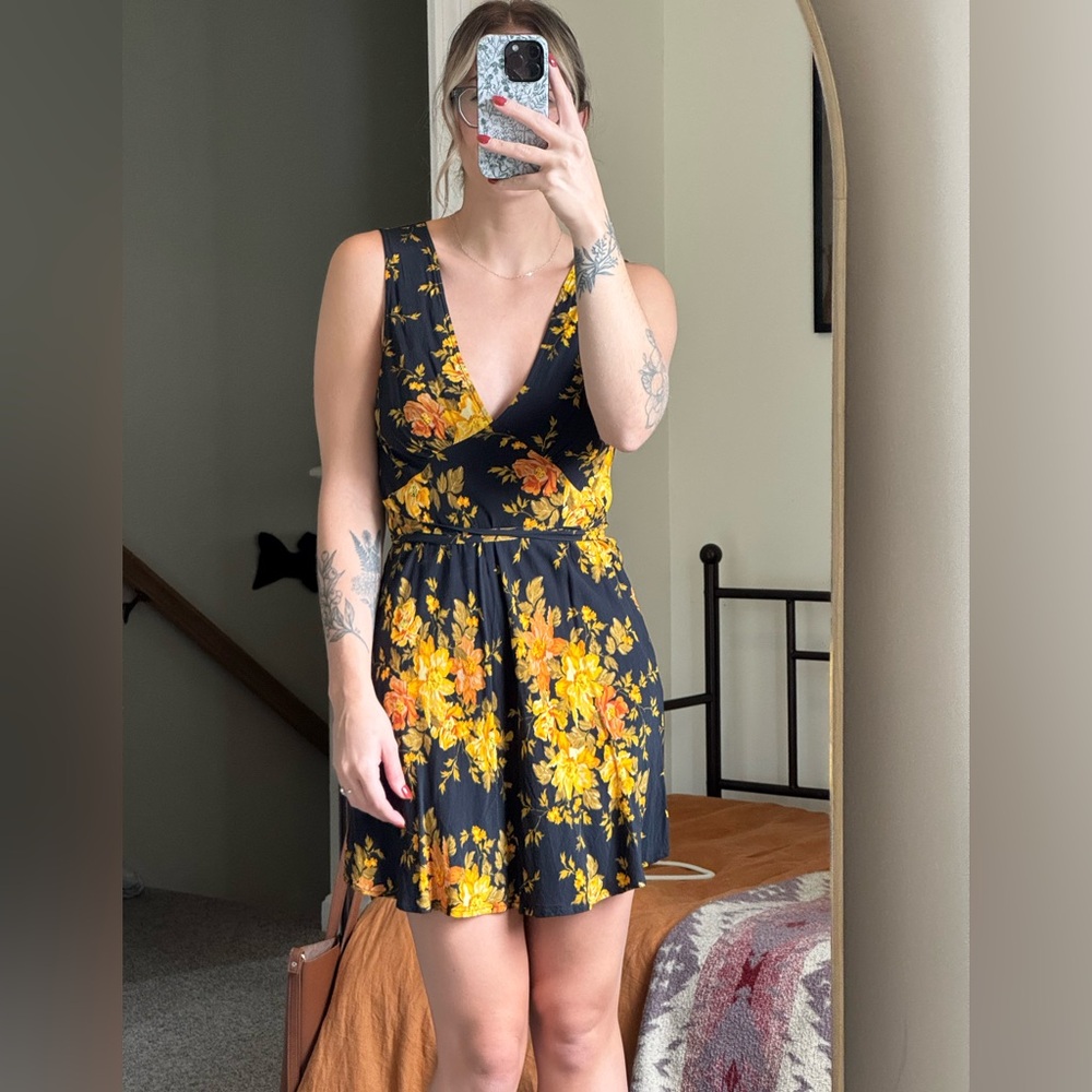 Auguste Lara Floral Mini Dress